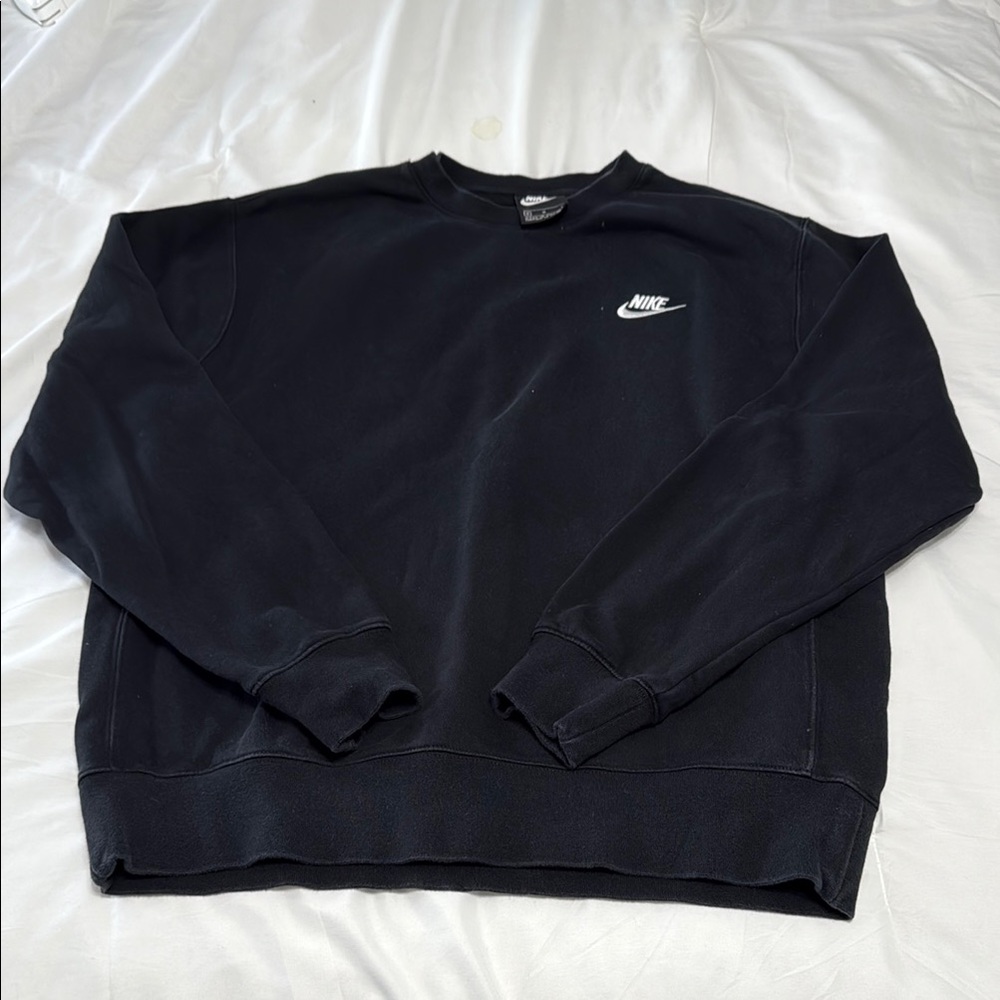 Nike Black Crewneck Sweater Classic Design